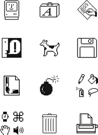 1980s Mac Ico Icons Download Pixel